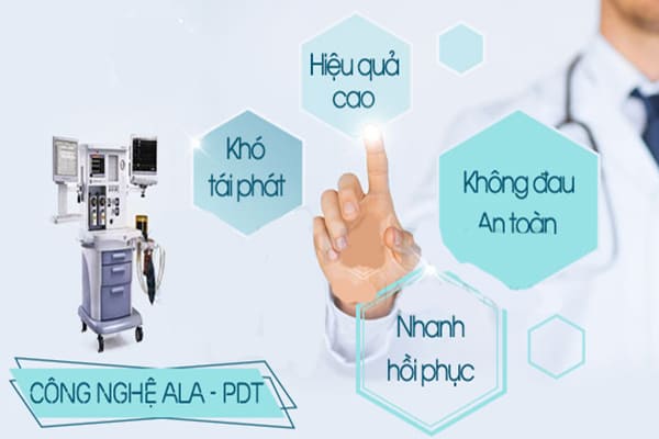 Công nghệ ALA - PDT - Phương pháp hỗ trợ điều trị bệnh sùi mào gà tốt nhất hiện nay