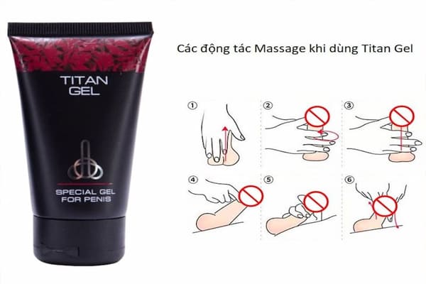Dùng tay massage đều dể sản phẩm đạt hiệu quả tốt nhất